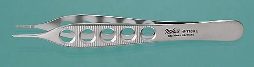 Forceps Dressing Adson Serrated ** Special Order - Non Stocked Item ** by Integra York PA, Inc. (Miltex)  ID 6-118XL